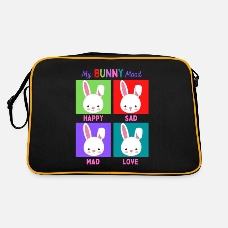 Mon humeur de lapin Sac Retro