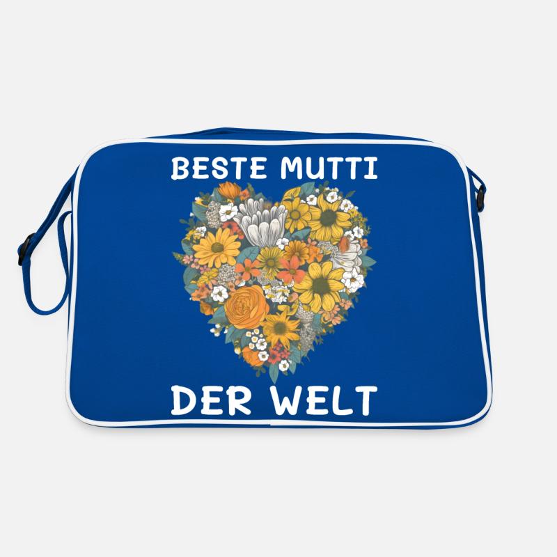 BESTE Mutti DER WELT Geschenk Retro Tasche
