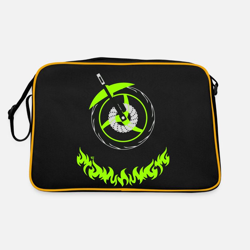 Ein Biker muss tun was ein Biker tun muss Retro Tasche