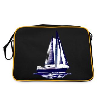 voilier voilier voilier voilier voilier voilier - Sac Retro - noir/or - Dos