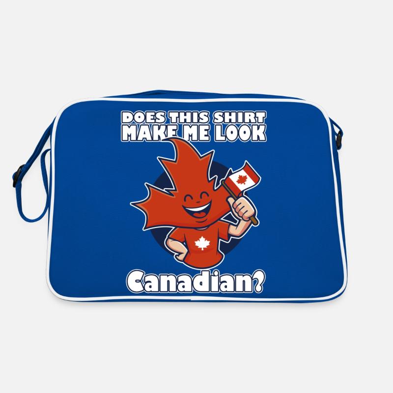 Canada Does This Make Me Look Canadian Retro Tasche