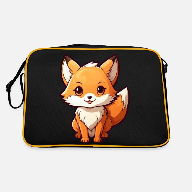 Fuchs Kawaii Retro Tasche
