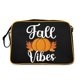 Automne - Sac Retro - noir/or - Dos