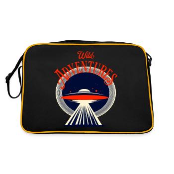 Ovni Wild Adventures - Sac Retro - noir/or - Dos
