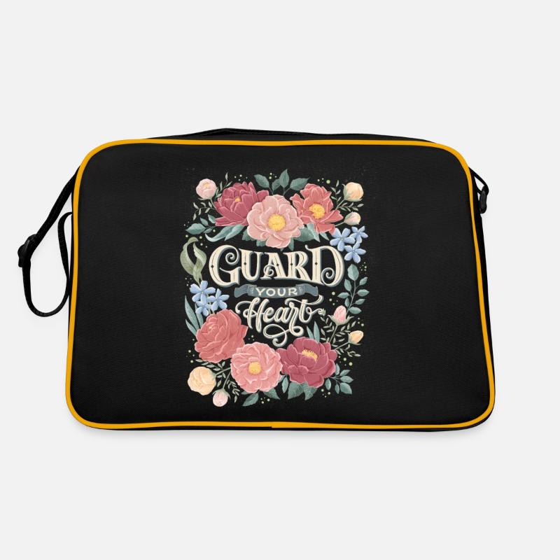 Guard Your Heart Retro Tasche