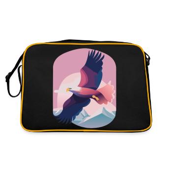 High in the Skies (Dreamy Animals Collection) - Retro Bag - black/gold - Back