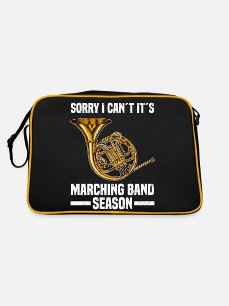Stabführer - Retro Tasche - Schwarz/Gold