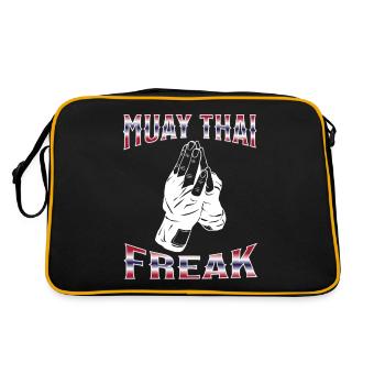 Muay Thaï Boxe Muay Thaï - Sac Retro - noir/or - Dos