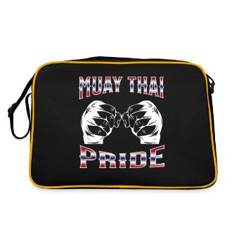 Muay Thaï Boxe Muay Thaï - Sac Retro - noir/or - Dos