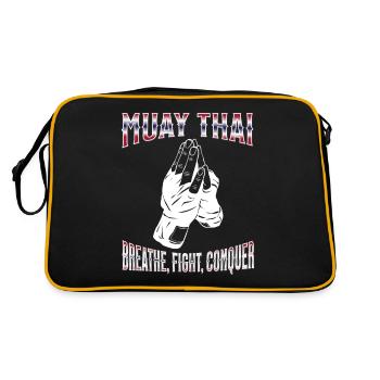 Muay Thaï Boxe Muay Thaï - Sac Retro - noir/or - Dos