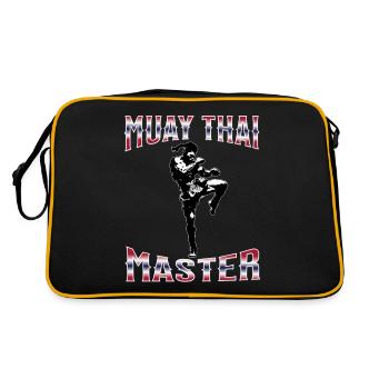 Muay Thai Boxing Muay Thai - Retro Bag - black/gold - Back