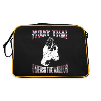 Muay Thai Boxing Muay Thai - Retro Bag - black/gold - Back
