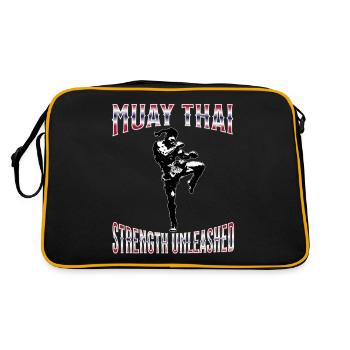 Muay Thai Boxe Muay Thai - Sac Retro - noir/or - Dos