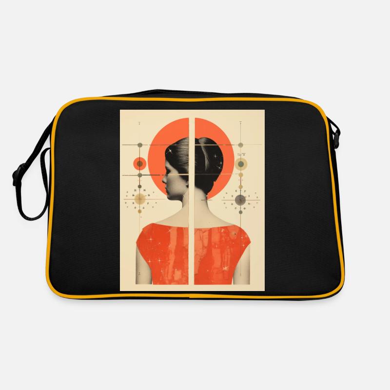 Jungfrau Retro Tasche