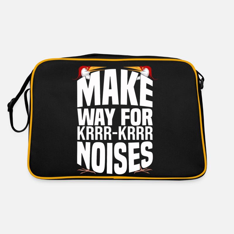 Kanadischer Kranich Retro Tasche