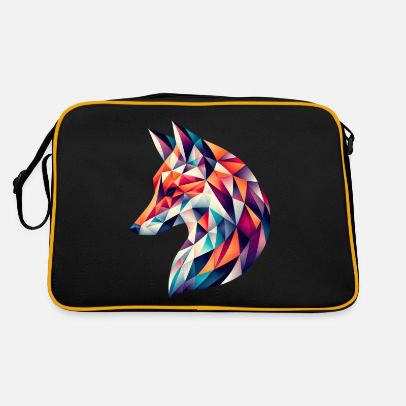 Fuchs vektor Retro Tasche