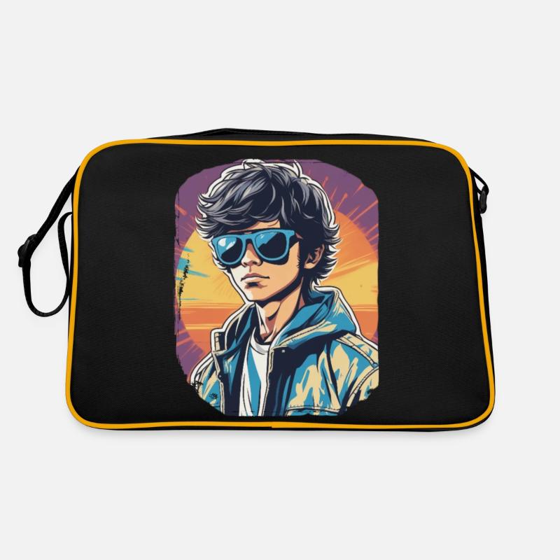 80er Vibes Retro Tasche