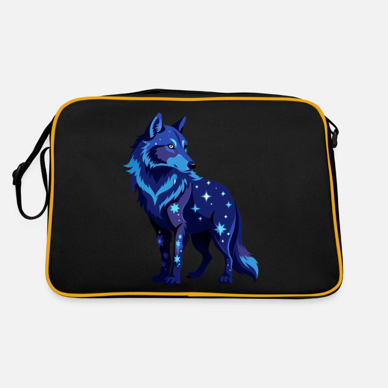 Galactic Wolf Retro Bag