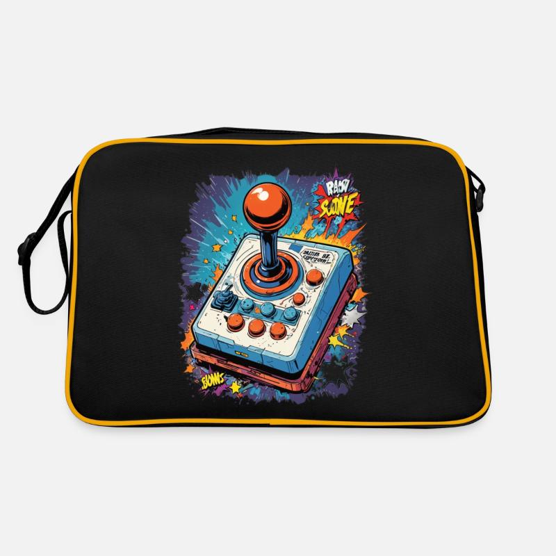 Retro Gamer Joystick / Controller Jeux de console Sac Retro