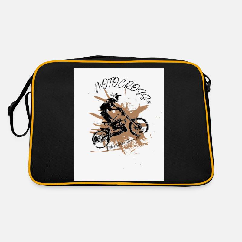 2024 73 - Retro Tasche - Schwarz/Gold