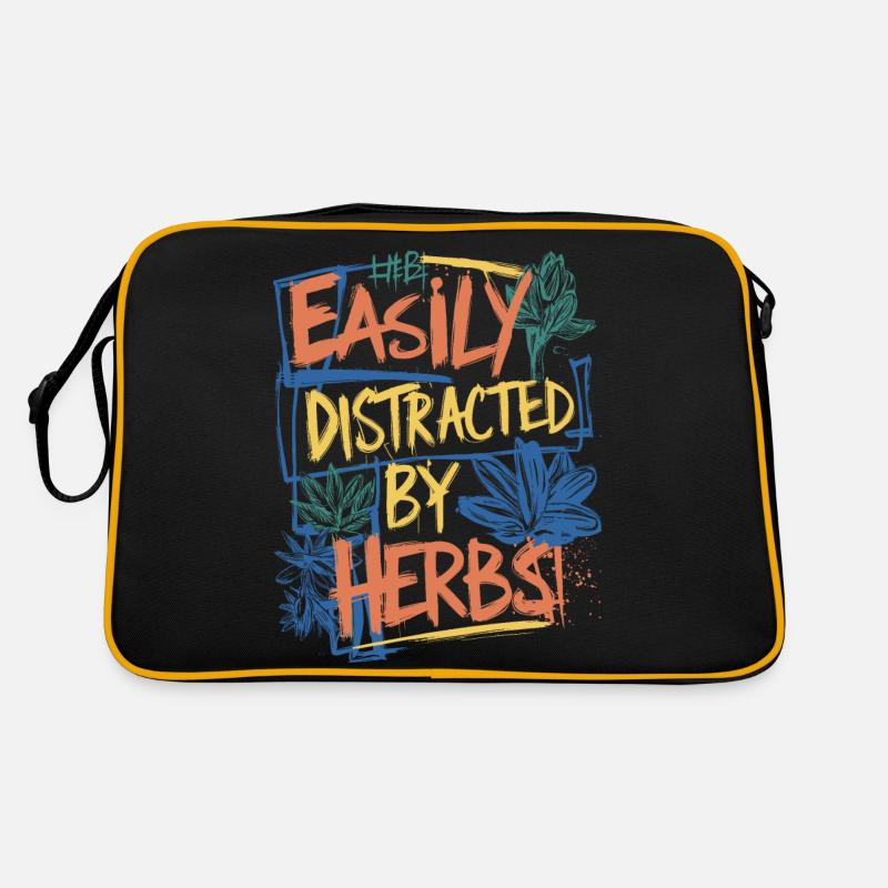 Fascinated by herbs Retro Bag
