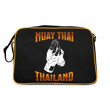 Muay Thai Boxing Muay Thai - Retro Bag - black/gold - Back