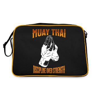 Muay Thai Boxe Muay Thai - Sac Retro - noir/or - Dos