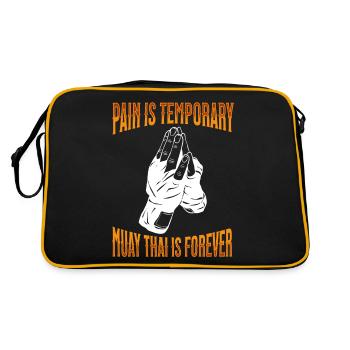 Muay Thai Boxe Muay Thai - Sac Retro - noir/or - Dos