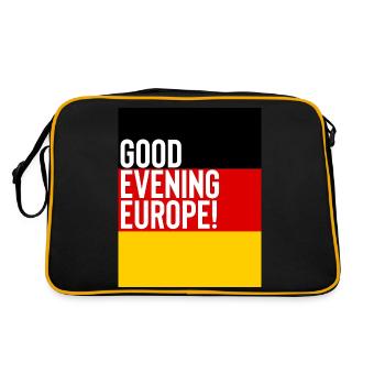Germany Eurovision - Retro Bag - black/gold - Back