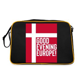 Eurovision Denmark - Retro Bag - black/gold - Back
