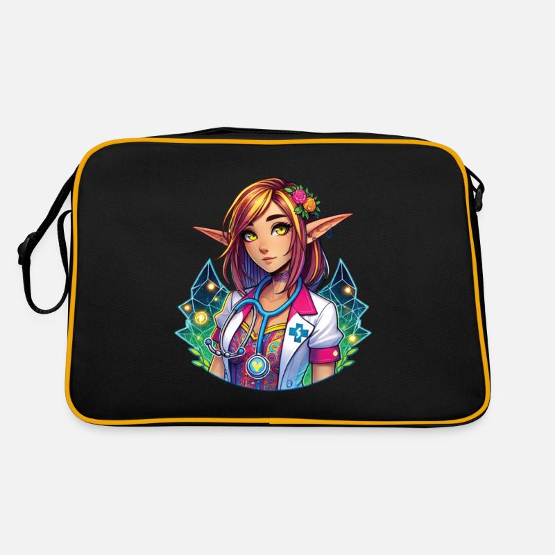Fantasy Elf Infirmière Conception Magique Sac Retro