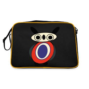 Tree Sniffer - Retro Bag - black/gold - Back