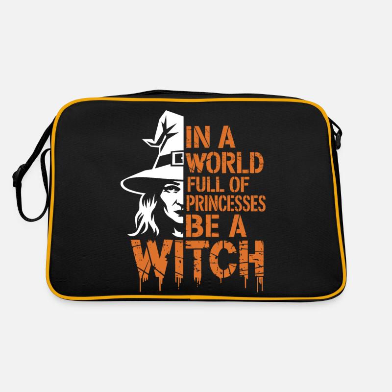 Statement für moderne Hexen Retro Tasche