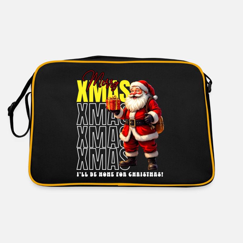 Noël Joyeux Noël Saint-Nicolas Sac Retro