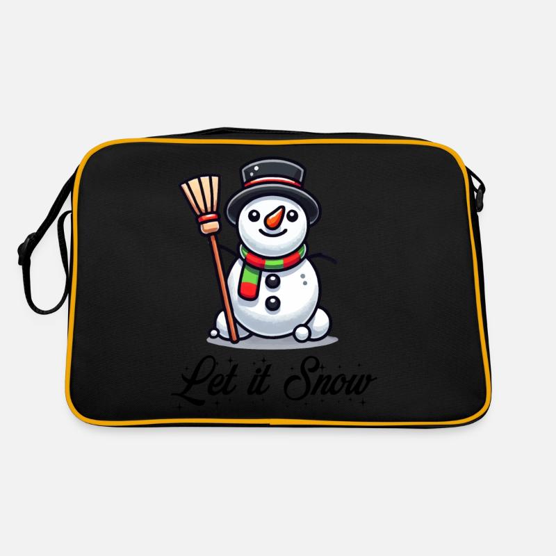 Snowman Comic Retro Bag