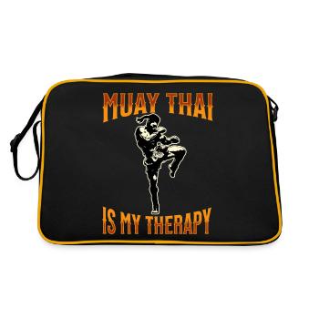 Muay Thai Boxing Muay Thai - Retro Bag - black/gold - Back
