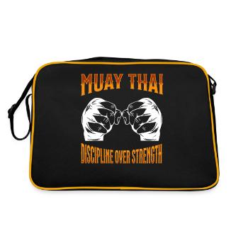Muay Thai Boxing Muay Thai - Retro Bag - black/gold - Back