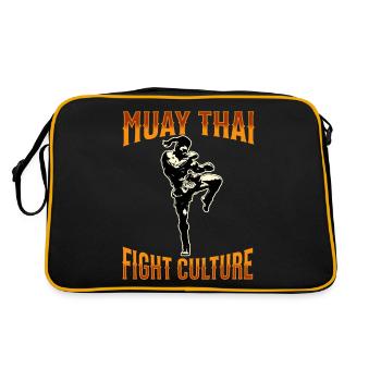 Muay Thai Boxing Muay Thai - Retro Bag - black/gold - Back