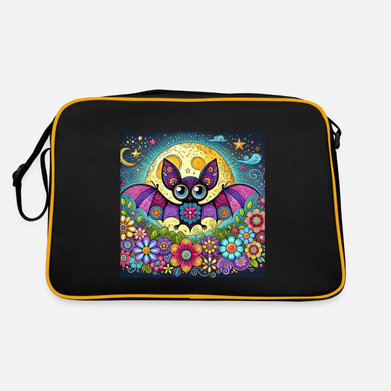 Fledermaus Retro Tasche