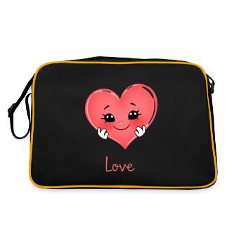 Sweet Heart Design - Retro Bag - black/gold - Back