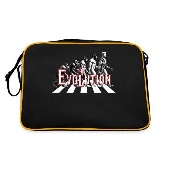 Evolution - Monkey to Robot Future Past - Retro Bag - black/gold - Back