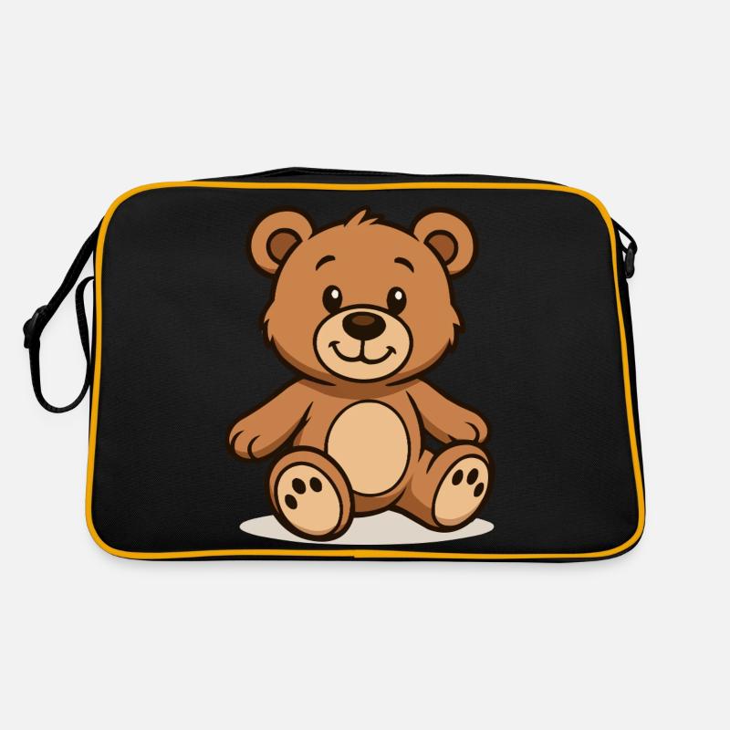 Teddy Bear Comic Retro Bag