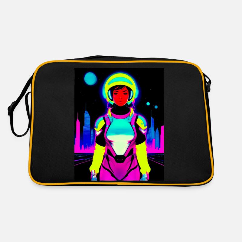 Cosmic Explorer Retro Tasche