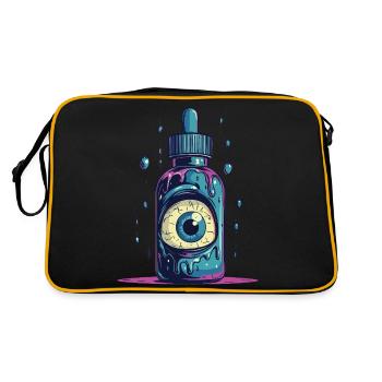 Essence de voyant - Sac Retro - noir/or - Dos