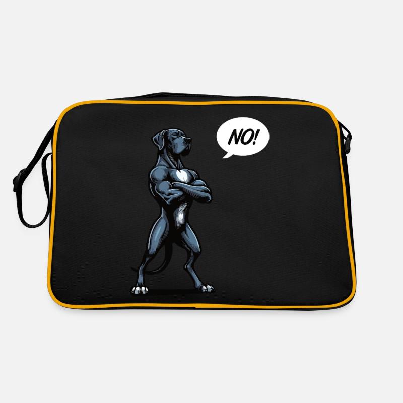 No Great Dane Great Dane Great Dane Owner Great Dane Fan Retro Bag