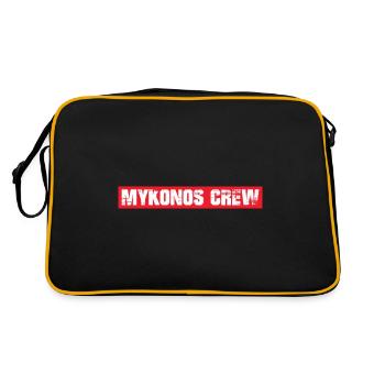 Mykonos Équipage - Sac Retro - noir/or - Dos