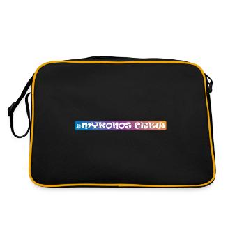 Mykonos Équipage - Sac Retro - noir/or - Dos