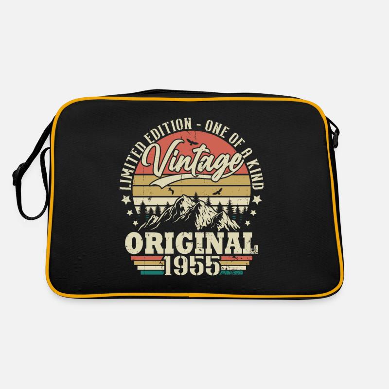 Idée Cadeau D'anniversaire Vintage Original 1955 Sac Retro