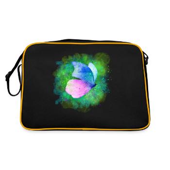 Papillon papillon - Sac Retro - noir/or - Dos