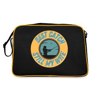 Meilleure prise - Sac Retro - noir/or - Dos